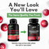 Cranberry Extract Pills - Super Strength 50:1 Whole Fruit Concentrate for Natural UTI Support, Kidney Cleanse