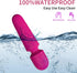 KINGWAND 10 Handheld Personal Mini Massager Tool Waterproof, USB Rechargeable, Vibration - Perfect on Back Legs Hand