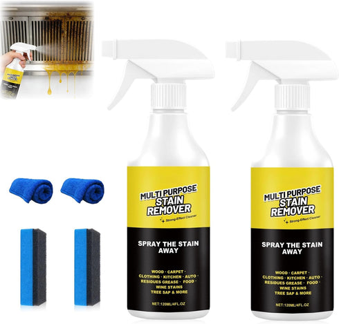 LXIJESR 2PCS Multi Purpose Stain Remover, A Powerful Cleaner, Kitchen Multi-purpose Foam Cleaner,