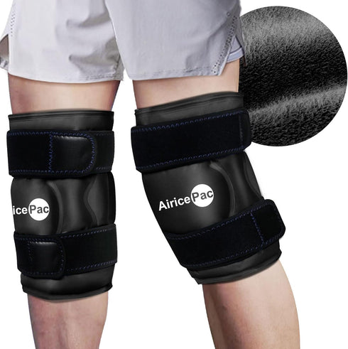 Ice Pack for Knee Pain Relief, Reusable Gel Wrap for Injuries, Cold Compress Therapy for Arthritis & ACL