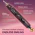 Wagner Stern WHITEN+ Edition Whitening Electric Toothbrush with Pressure Sensor, 5 Brushing Modes, 8 Soft Brush Heads