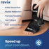 Pack Packs REVIX Ankle Ice Wrap for Foot Discomfort Soothing, Reusable Gel Ice with Cold Compression Therapy, Cold Wrap