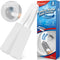 Vacplus Toilet Brush, 2 Pack, Extra Long Handle, 100% Pumice Stone for Toilet Cleaning, Remove Limescale, Rust