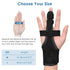 Full Trigger Finger Splint, Hand and Wrist Brace Support for Sprains, Pain Relief, Adjustable Locking Straightener