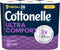 Cottonelle Ultra Comfort Toilet Paper, 9 Mega Rolls = 36 Regular Rolls, 244 Sheets per Roll, Packaging Varies