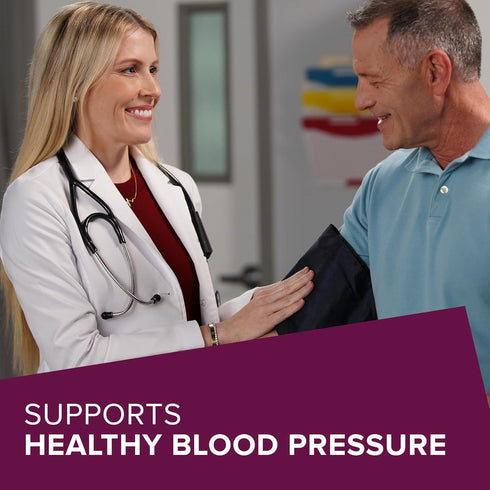 Qunol Blood Pressure Support, 3 in 1 Beets + CoQ10 + Grape Seed Extract, Beet Root Capsules for Healthy Circulation, 60