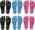 Beach Foot Pads, Barefoot Adhesive Invisible Shoes Stick on Foot Pad Stickers, Anti-Slip Waterproof, 6 Pack