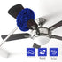 Ceiling Fan Cleaner Duster - Reusable Microfiber Blade Cleaner with Extension Pole, Adjusts 13 to 49.7 Inch