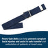 TIDI Posey Gait Belt, Navy Blue, 54” – Walking Belt & Gait Belt – Quantity: 1 – Medical Supplies for Nurses, Physical Therapy & Home Care (6528)