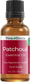 Viva Doria 100% Pure Patchouli Essential Oil - Undiluted, Food Grade - 30 mL (1 Fluid Ounce)