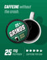 Grinds Coffee Pouches, Tobacco Free Healthy Alternative, 3 Cans of Irish Cream, 18 Pouches Per Can