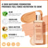 Oulac Foundation Makeup - Skincare Infused with Aloe Leaf & Vitamin E, Medium to High Coverage - 30ml, Shade: Rosy Ivory