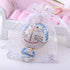 Wudygirl 100pcs Drawstring Organza Bag, 3.54X4.72 Inch, White Butterfly for Wedding Favors