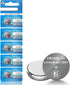 volkate CR1620 3V Lithium Battery, 5 Count Pack CR 1620 3 Volt Button