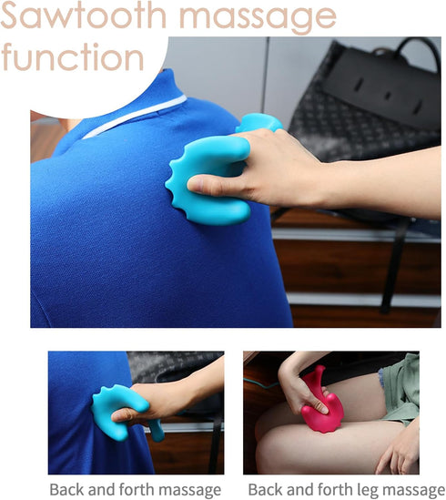 Portable Neck and Cervical Massager - Blue Acupressure Relief