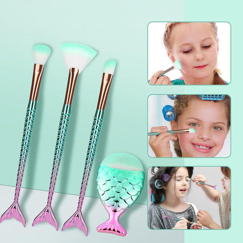 Makeup Brush Set, 11Pcs Eye Makeup Brushes for Eyeshadow, Concealer, Eyeliner