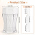 200Pcs 2-in-1 Interdental Brushes Toothpicks for Teeth, Portable Soft Bristle Floss Picks in Clear Storage Box