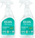 ECOS Bathroom Cleaner - All Purpose Spray for Shower, Tile & Bathtub, Natural Bathroom Cleaning Supplies (2-Pack)