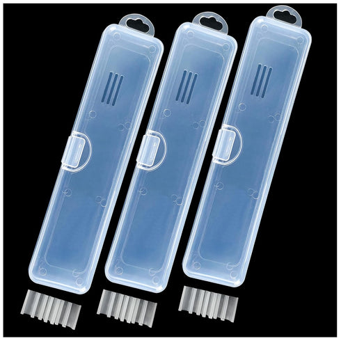 Tongue Scraper Case, Portable Travel Case for Tongue Cleaner, Transparent Holder