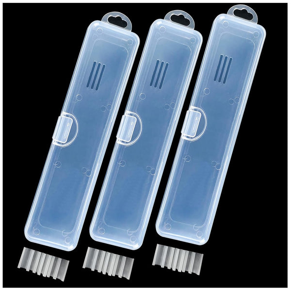 Tongue Scraper Case, Portable Travel Case for Tongue Cleaner, Transparent Holder