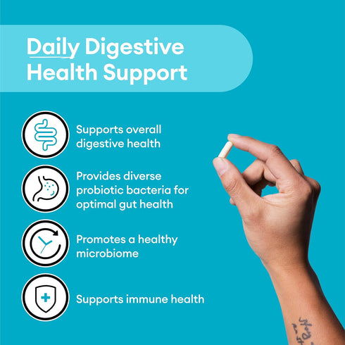 Physician's CHOICE Probiotics 60 Billion CFU, 10 Strains + Organic Prebiotics for Immune and Digestive Health