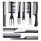 Oneleaf 10PCS Professional Styling Hair Comb Set, Variety Pack for All Hair Types & Styles
