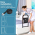 tomreky 300lbs Bed Rails for Elderly Adults Assist Safety with Motion Light for Seniors Hand Bar Grab with Storage