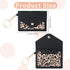 Mozeat Lens 1 Pack Packet 4.3 3 Inch Birth Control Pill Case Sleeve X PU Leather Wallet Pill Holder Privacy Protection