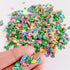3000 PCS Polymer Nail Art Slices, DIY Decoration Kit with Leaves Slices for Arts and Crafts Supplies