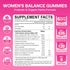 Gummies Gummies Immune 120 Count Feminine Balance for Women, Premium Ph Balance with Probiotic for Vaginal Flora