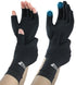 2 Pairs Pack Copper Arthritis Gloves, Compression Gloves for Women Men, Pain Relief Support (Open + Full Finger, M)