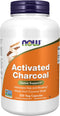 NOW Foods Activated Charcoal Supplements from Coconut Shells, Non-GMO Project Verified, Detox Support*, 200 Veg Capsules