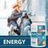 NADH 50mg + CoQ10 200mg + D-Ribose 150mg Supplement for Energy & Fatigue, 120 Veggie Capsules
