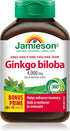 Jamieson Ginkgo Biloba 80mg, 60+30 Caplets
