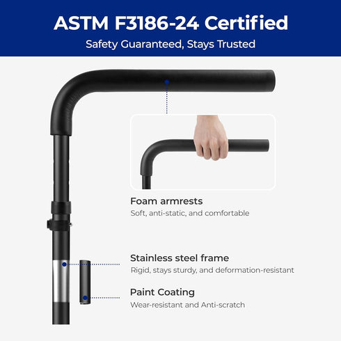 L1 18 Stand Assist Rail for Couch, Chair Stand Assist Aid for Elderly, Elderly Assistance Products, Disabled, Senior