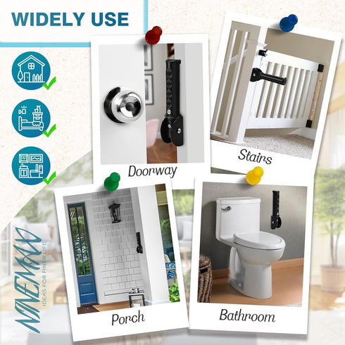 NINEMAX Doorway Assist Handle, Flip Up Folding Grab Bar for Wall, Foldable Safety Grab Handle for Elderly/Handicap