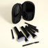 10 Pcs Mini Travel Makeup Brush Set, Portable Small Eyeshadow, Lipstick, Foundation Brushes