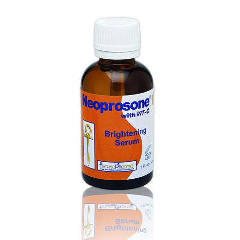 Neoprosone Vitamin C Serum for Face | 1 Fl oz / 30ml | Brightening Serum with Alpha Arbutin and Castor Oil