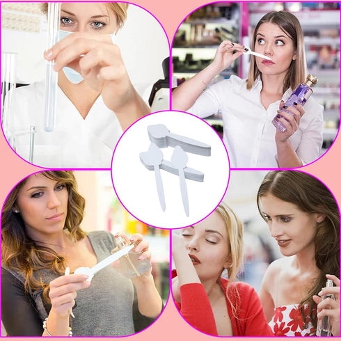 Honbay 100PCS Key Shaped Disposable Perfume Test Strips, Essential Oils Paper Test Strips
