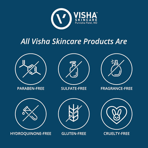 Visha Skincare Advanced Bright Eye Booster 4 in 1 Cream, Under Eye Cream for Dark Circles, 0.5oz