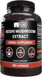 Pure Original Ingredients Reishi Mushroom Extract (365 Capsules) - Always Pure, Lab Verified, No Fillers