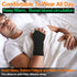 MGANG Wrist Support Sleeves, 1 Pair Compression Gloves for Unisex, 20-30 mmHg Wrist Brace Support