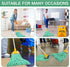 2 Pcs Commercial Mop Head Replacement, 18 Oz Tube Microfiber Mop Heads for Floor Cleaning