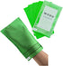 Modu 5 Pcs Korean Exfoliating Mitt Bath Washcloth, 9.1 X 6 in, Large 5 Pcs, Green