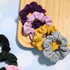 SUSULU Pack of 16pcs Cotton Hair Scrunchies, Solid Color Ponytail Holders for Women Accessories