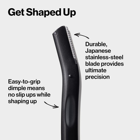 Revlon Eyebrow Precision Shaper, Reusable, Easy to Remove Unwanted Hairs, Japanese Steel with Protective Shield
