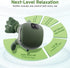 Luxulist Neck Massager for Pain Relief with Heat Deep Tissue Shiatsu Neck and Shoulder Massager Bionic Hand Design
