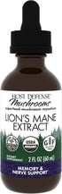Host Defense Mushrooms Lion's Mane Extract - Lion's Mane Liquid Supplement for