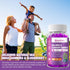 Sea Moss Gummies & Elderberry - Vitamin C + Zinc – Immune & Thyroid Support Gummy Bears for Kids & Adults - 120 Gummies