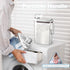 Laundry Detergent Dispenser with Lid, Powder Container for Organization, Storage, Scent Booster Beads, 3.5L